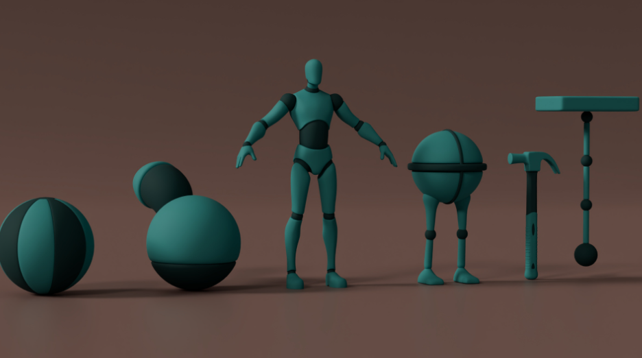3ds max Rigs