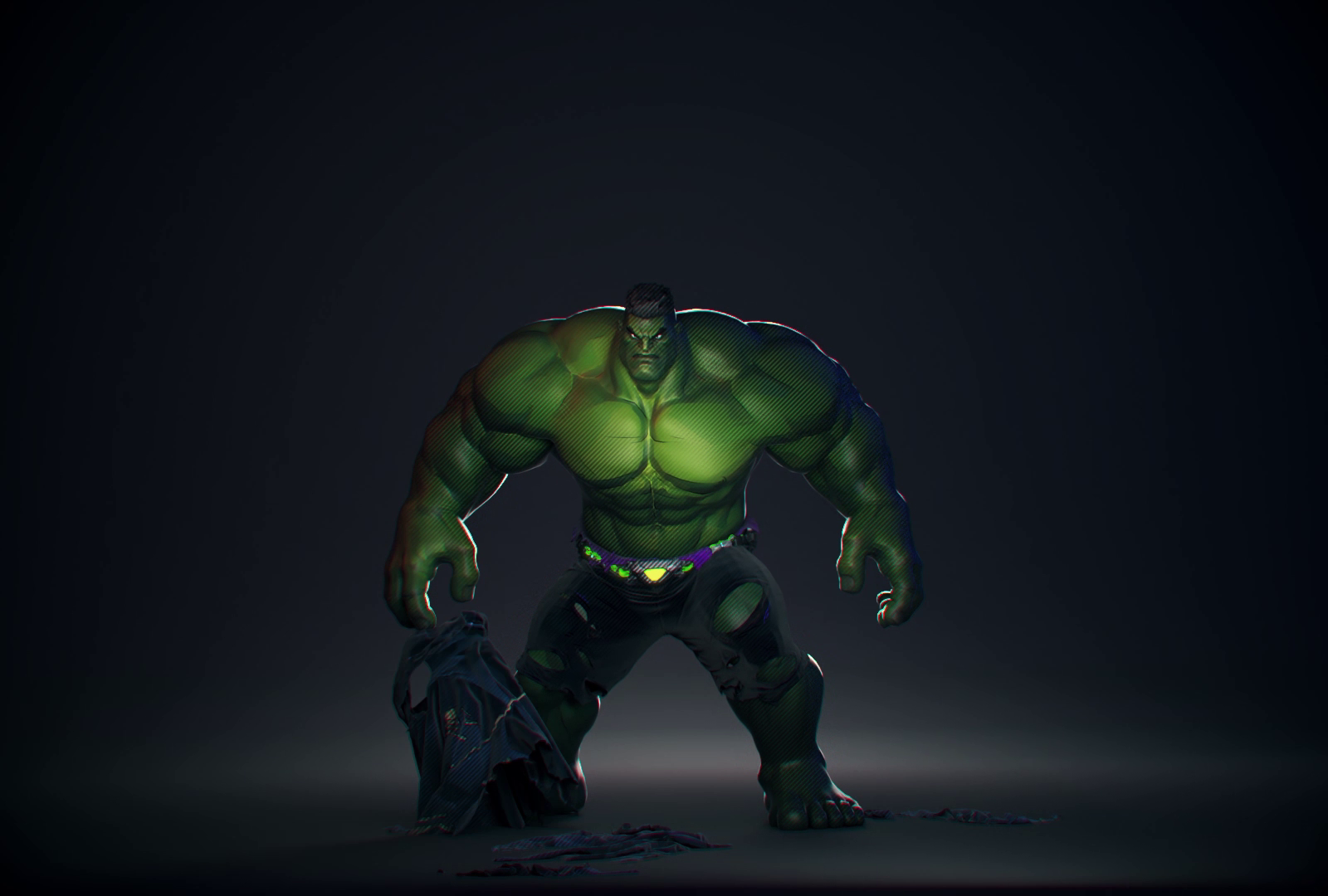 Hulk TenPix Scene – 3dsMaxdepot.com